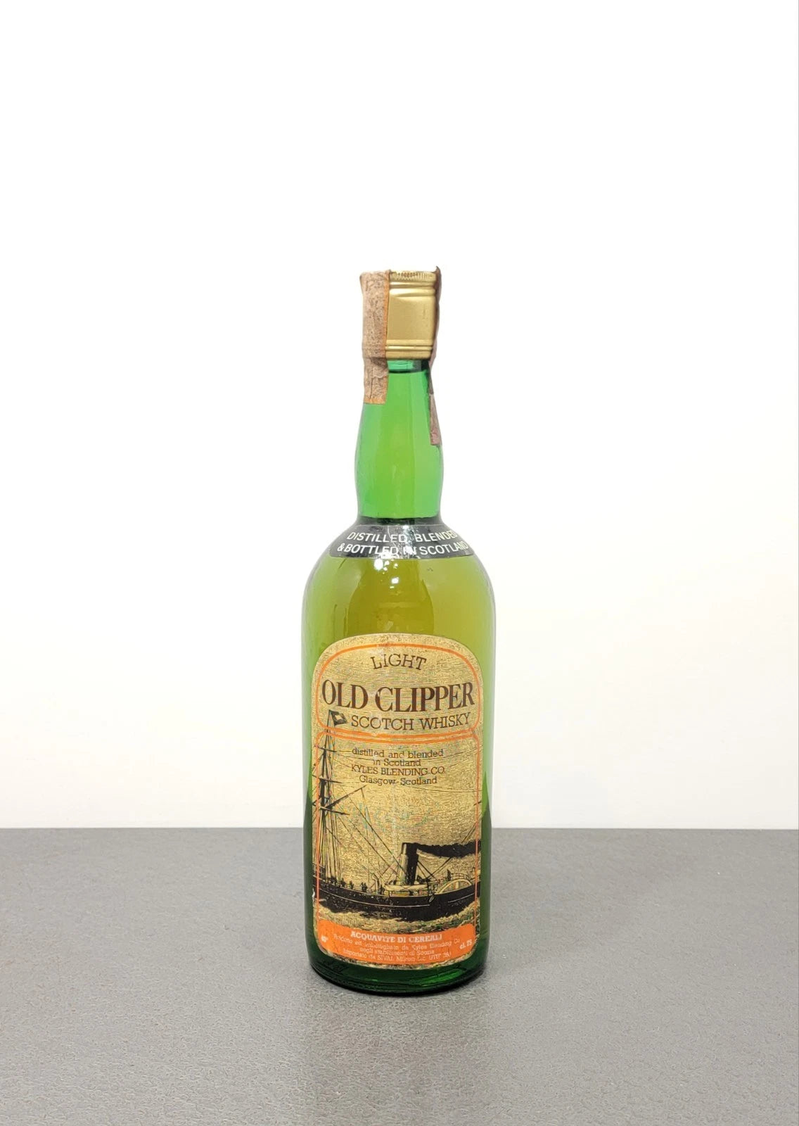 Whisky Old Clipper Light Kyles Blending anni 70 bott.0,75 cl