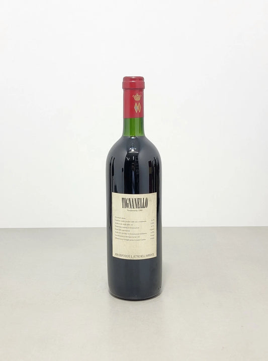 Tignanello Marchesi Antinori 1988 Cl 75, 12.5%