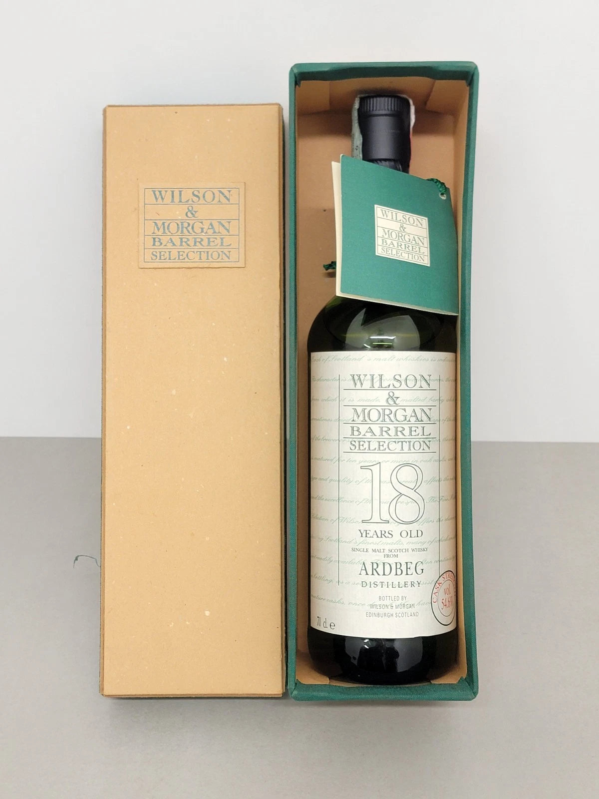 Whisky Ardbeg 18 years 1974 Wilson & Morgan imb. 1993