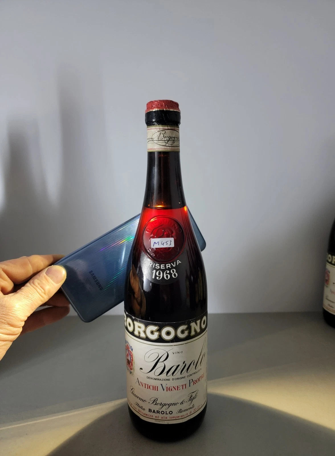 Barolo Borgogno Riserva 1968 Antichi Vigneti Propri bott.72 cl 13,5%