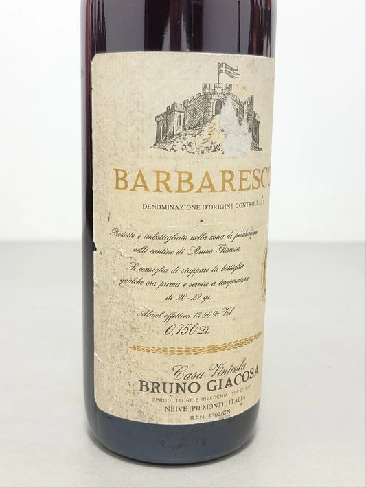Barbaresco Bruno Giacosa 1976 Neive bott..75 cl 13%