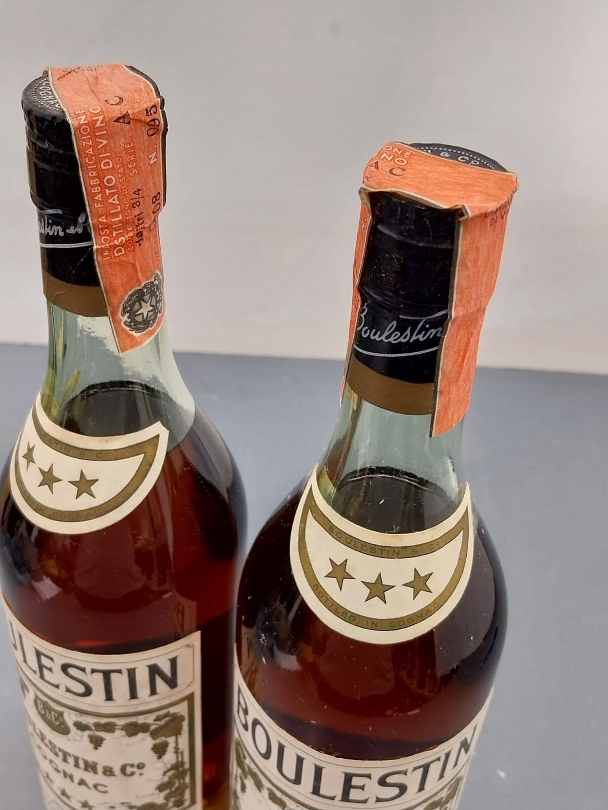 Cognac Boulestin 3 stars 1960s bott. 75 cl 40°