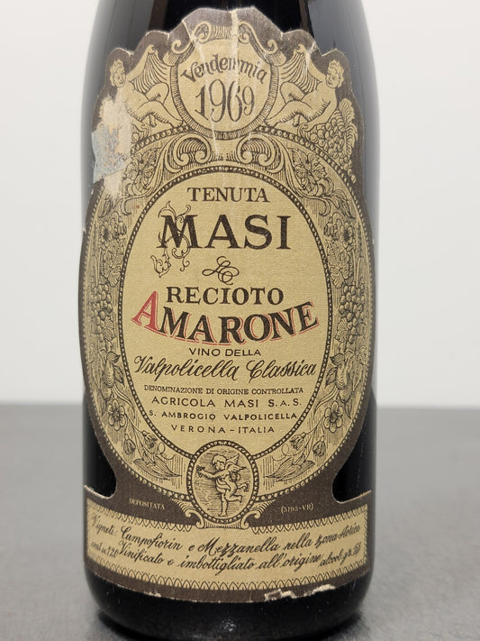 Amarone Masi 1969 Recioto Della Valpolicella bott..72 cl bott 15.5%