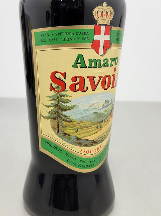 Amaro Savoia Cinzano 1970s Liquore bott. 1 litro 34%