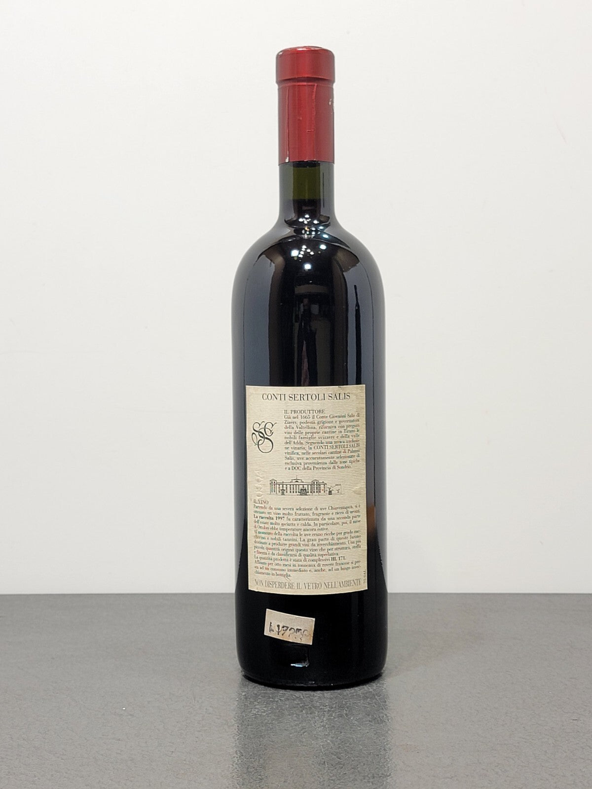 Il Saloncello 1997 Conti Sertoli Salis Vino Rosso bott. 75 cl 12,5%