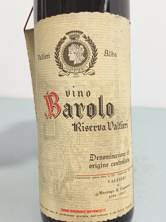 Barolo Valfieri Riserva 1967 bott. 72 cl 13,5%