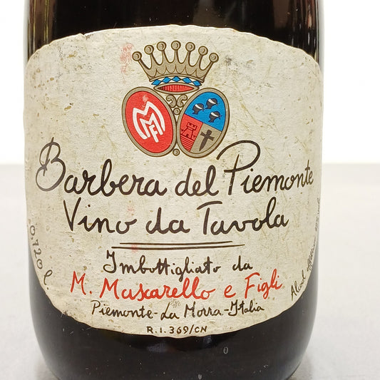 Barbera Michele Mascarello & Figli 1975 bott. 72 cl 12%