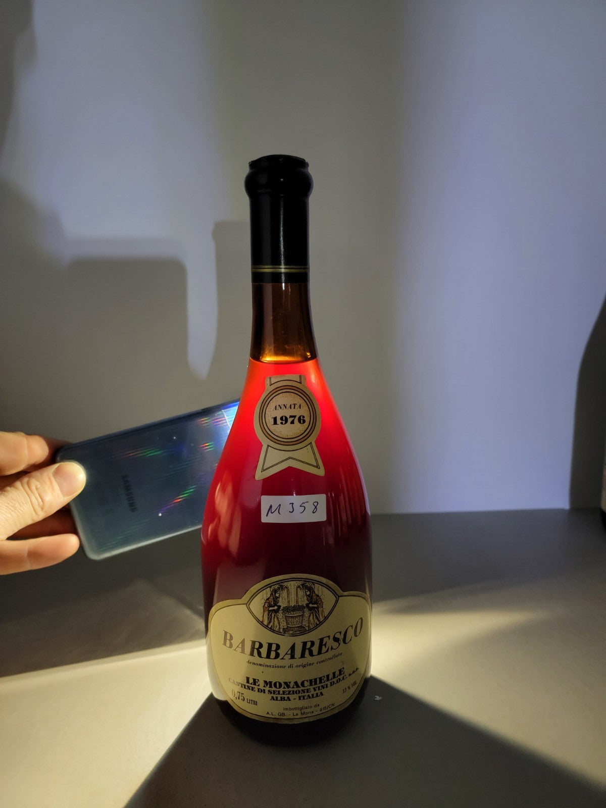 Barbaresco Le Monachelle 1976 La Morra Alba bott. 75 cl 13%