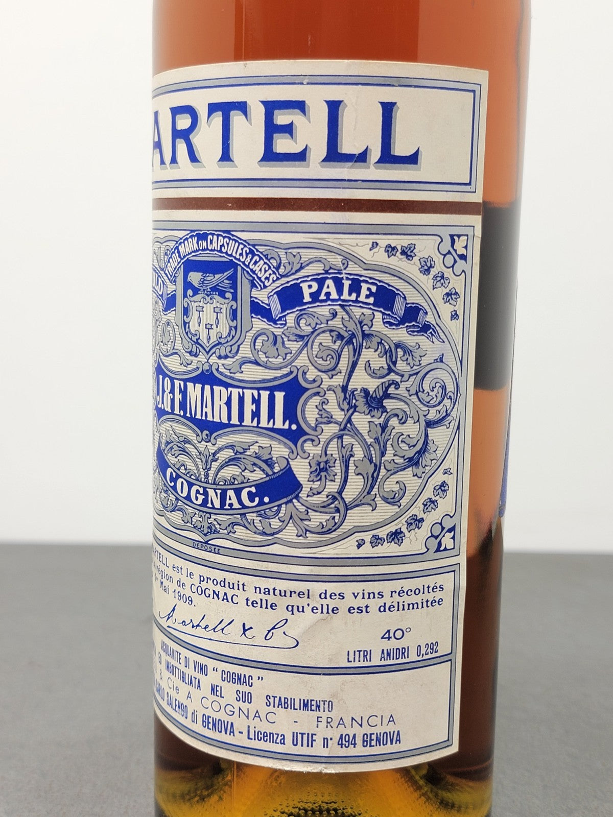 Cognac Martell 3 Star 1965 Anniversaire Grand Prix Exceptionnel bott.75 cl 40%