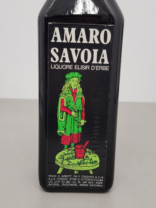Amaro Savoia Cinzano 1970s Liquore bott. 75 cl 38,5%