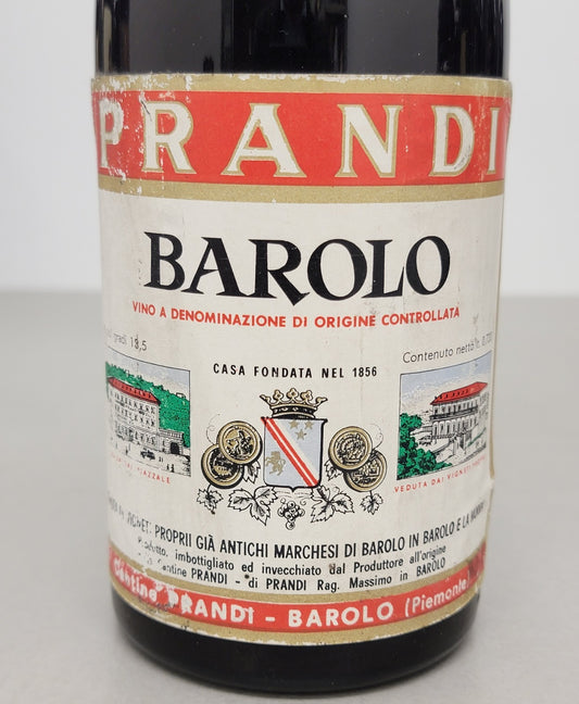 Barolo Prandi 1968 Antichi Marchesi Di Barolo bott. 72 cl 13,5%
