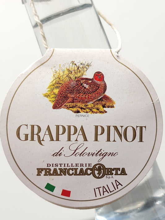 Grappa Pinot Franciacorta 1990s bott. 50 cl 40%