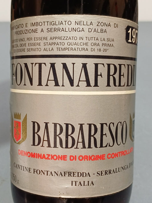 Barbaresco 1974 Fontanafredda Serralunga D'Alba bott..75 cl_4