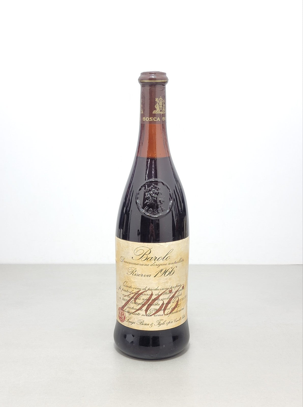 Barolo Bosca Riserva 1966 bott.72 Luigi Bosca cl 13.5%