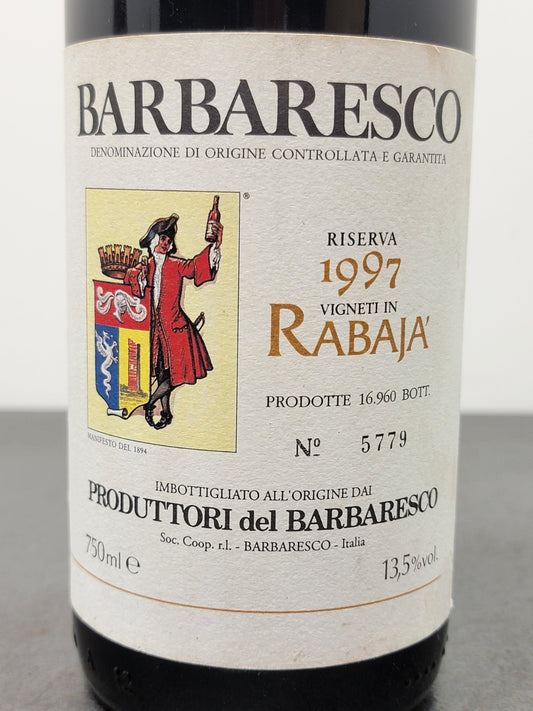Barbaresco Rabaja Riserva 1997 Produttori Del Barbaresco bott.75 cl 13.5%