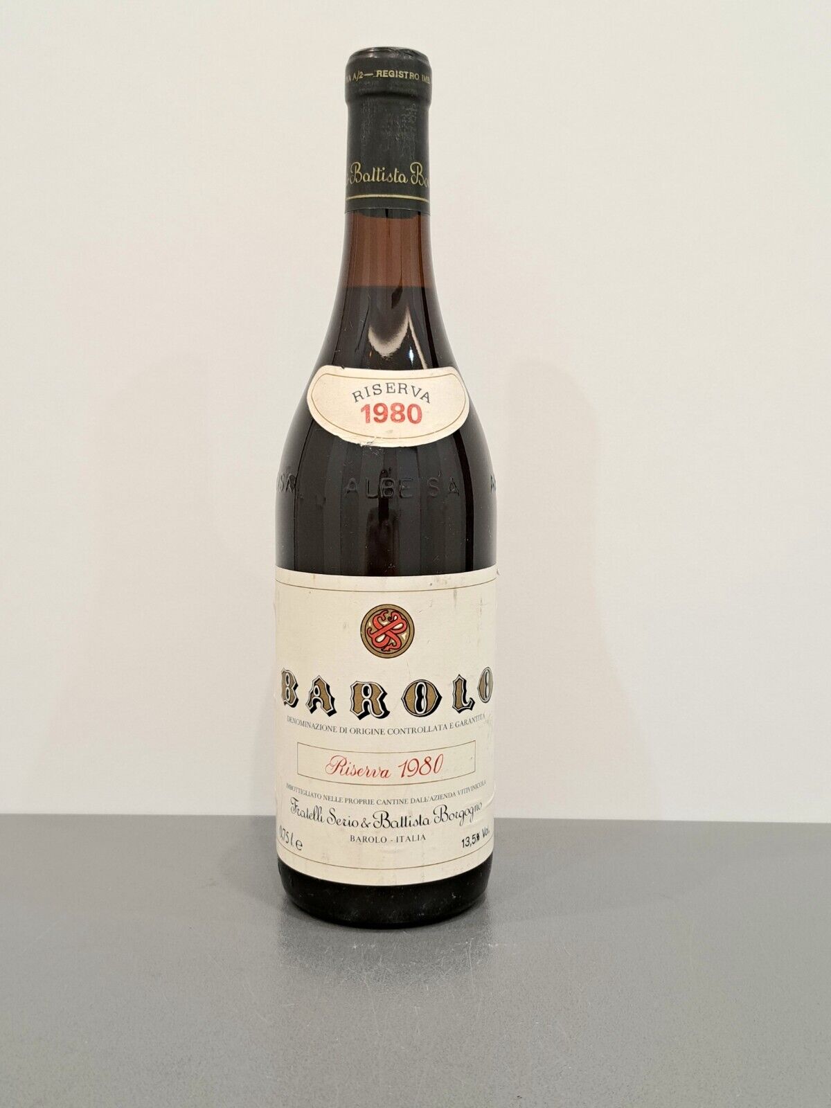 Barolo Serio & Battista Borgogno 1980 bott. 72 cl 13.5%