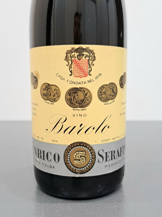 Barolo 1961 Enrico Serafino bott. 72 cl 13°