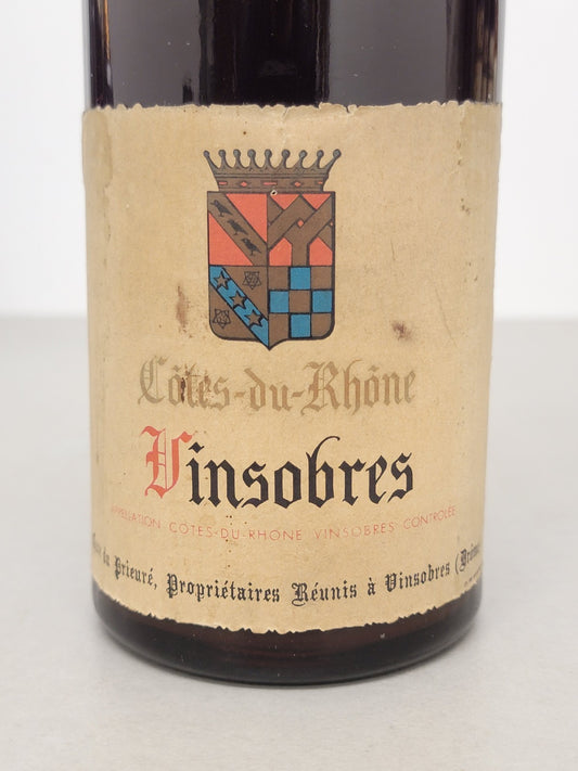 Cotes Du Rhone Vinsobres 1966 Cave du Prieure bott.75 cl 13%