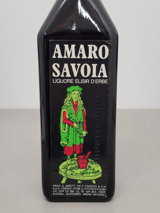 Amaro Savoia Cinzano 1970s Liquore bott. 75 cl 38,5%