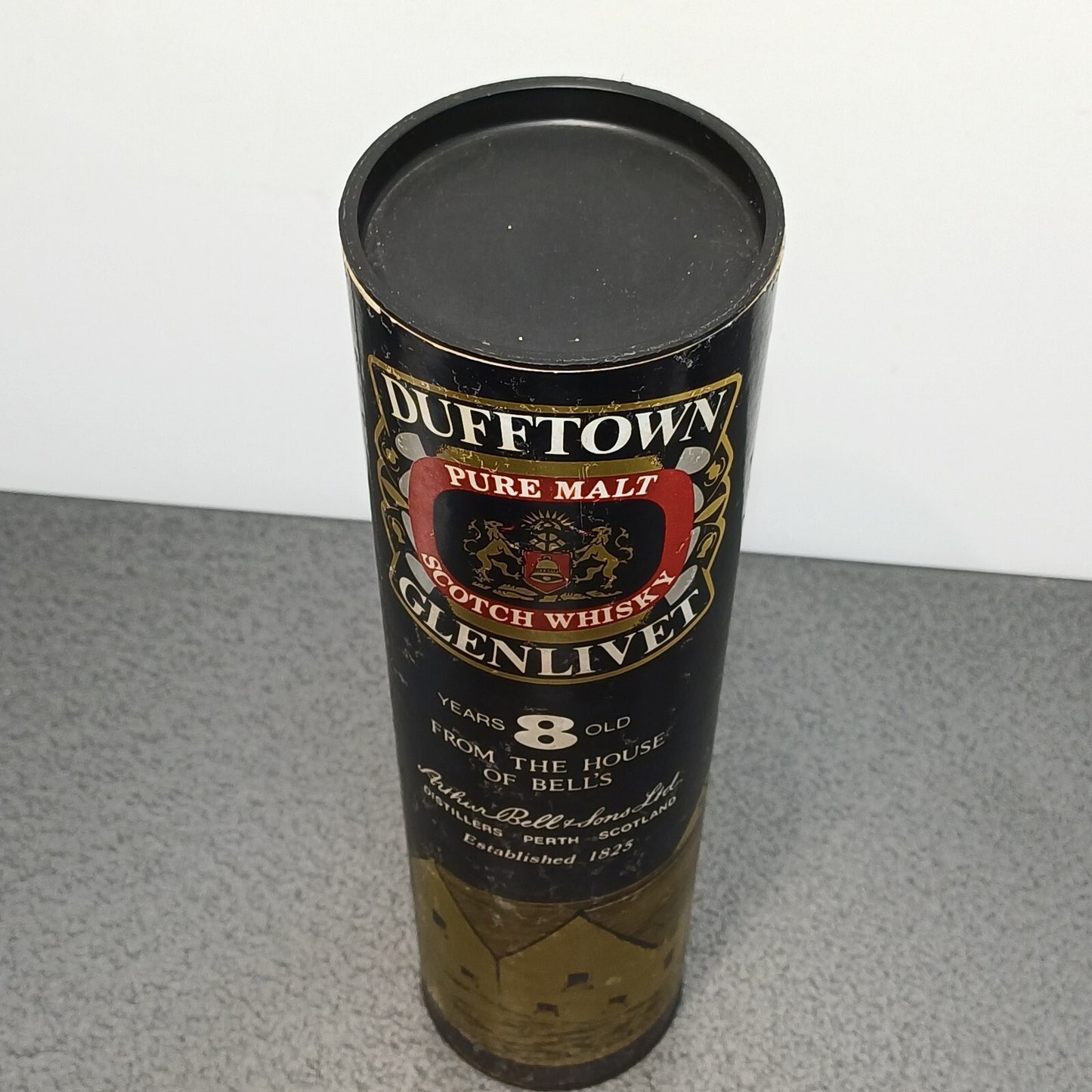 Whisky Dufftown 8 years Glenlivet 1980s Pure Malt Scotch Whisky bott.75 cl 40 %