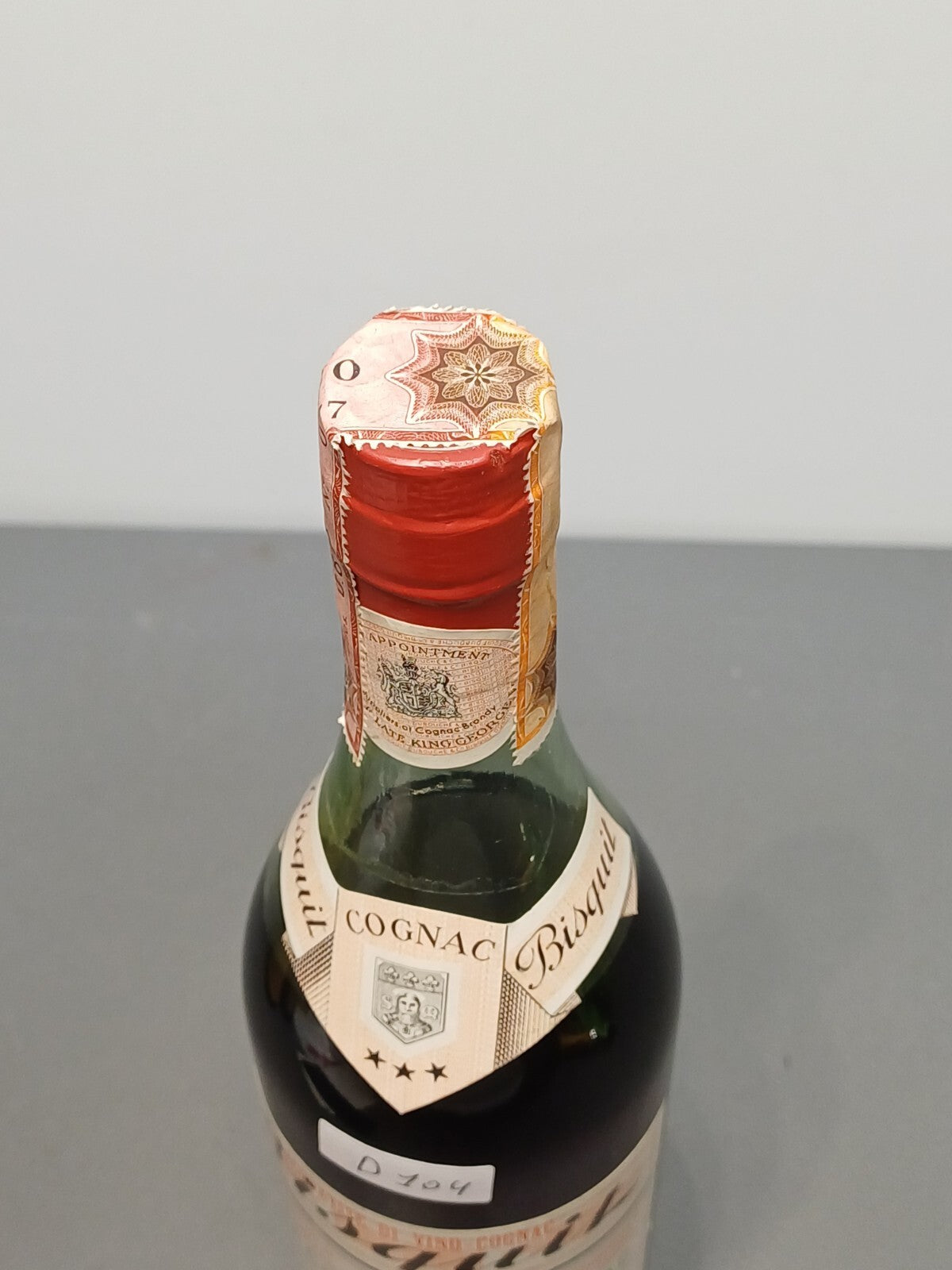 Cognac Bisquit Dubouche 1950s 3 Stars bott.73 cl 40%