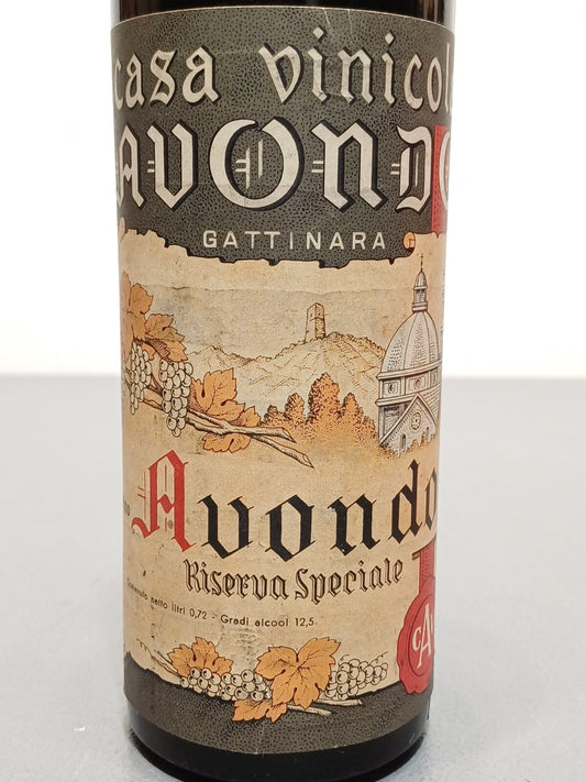 Gattinara Avondo 1964 Riserva Speciale bott. 72 cl
