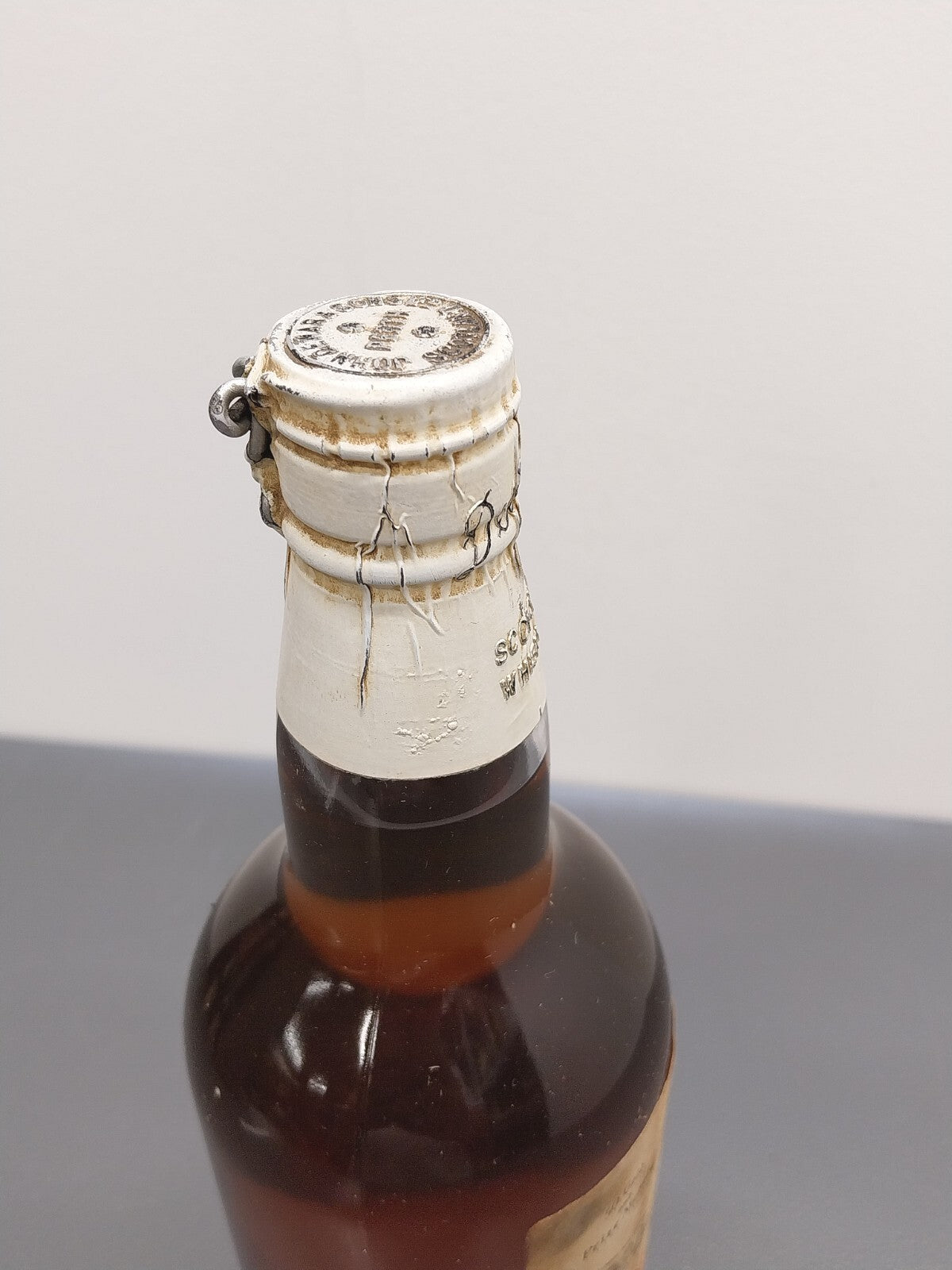 Whisky John Dewar&Sons 1950s White Label Perth bott.75 cl 40%