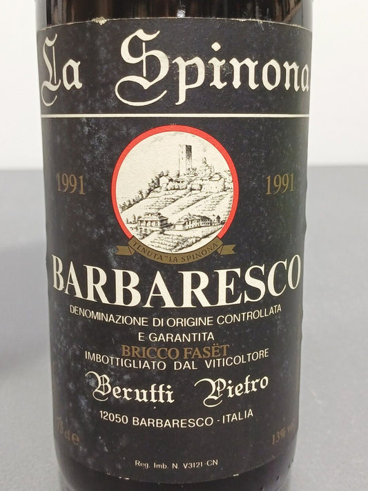 Barbaresco 1991 La Spinona Berutti Pietro & Figlio bott..75 cl