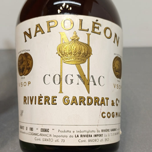 Cognac Napoleon Riviere Gardrat 1960s V.S.O.P bott.73 cl 40%