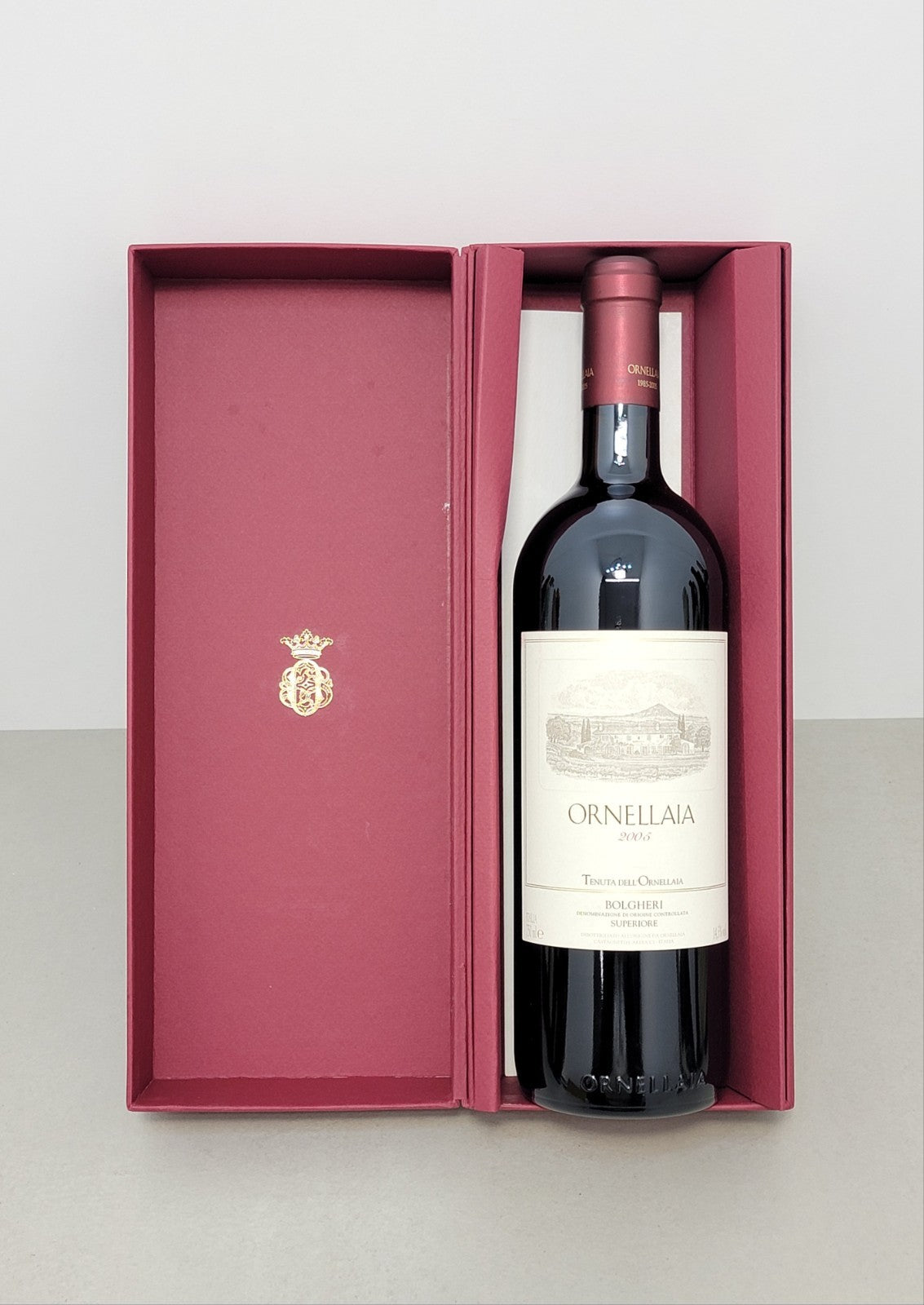 Ornellaia 2005 Marchesi Frescobaldi Bolgheri Superiore bott.75 cl 14,5% con Box