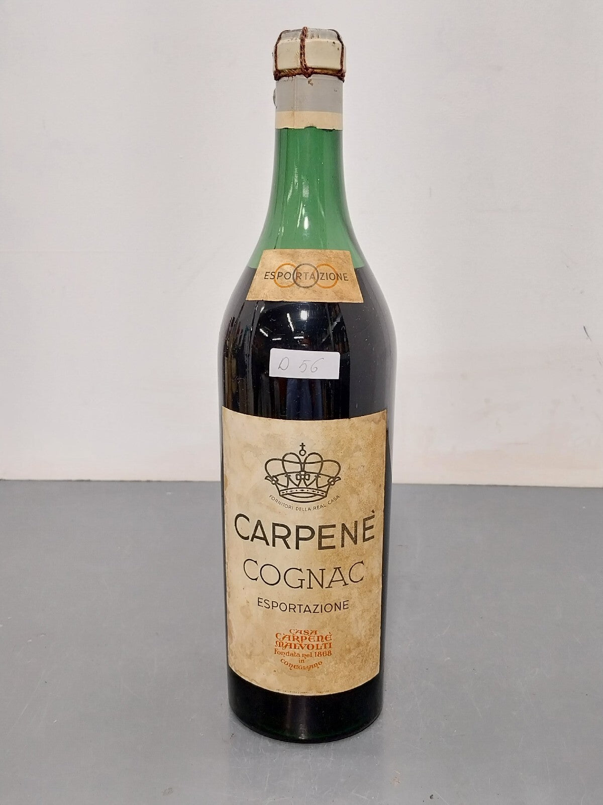 Cognac Carpene 1933/44 Malvolti Esportazione bott.1 litro
