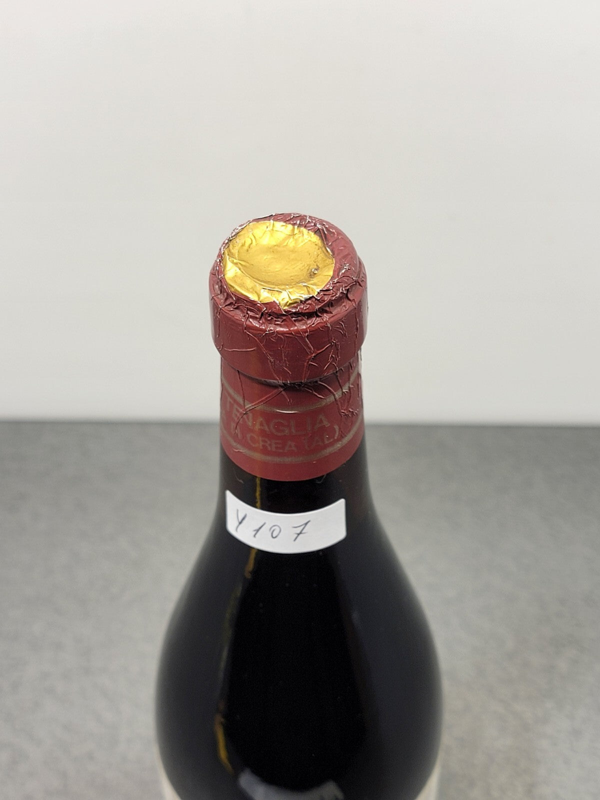 Barbera Tenuta Tenaglia 1985 Monferrato Serralunga D'alba bott. 75 cl 12%