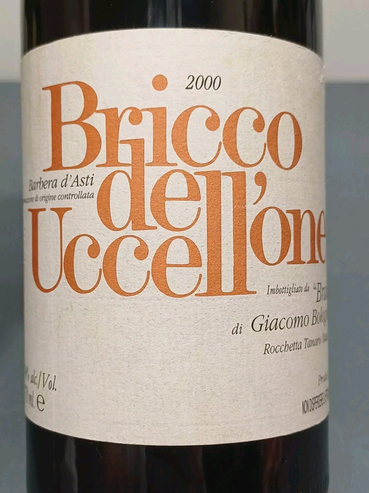 Bricco Dell Uccellone 2000 Barbera Braida bott. 75 cl 14.5%