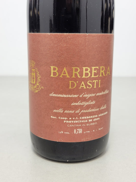 Barbera D'Asti Consorzio Agrario Provinciale bott. 75 cl 13%