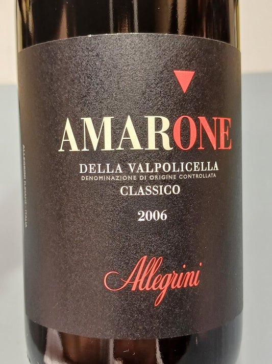 Amarone 2006 Allegrini Amarone della Valpolicella Classico bott..75 cl
