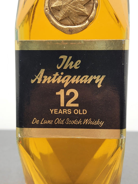 Whisky The Antiquary De Luxe 12 years 1970s bott.75 cl 40%