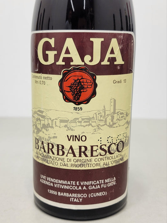 Gaja Barbaresco 1965 Vino Rosso bott.70 cl 13%