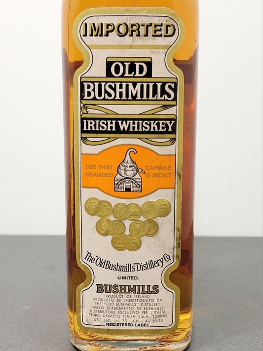 Whisky Old Bushmills 1970s Irish Whisky bott.75 cl 43%