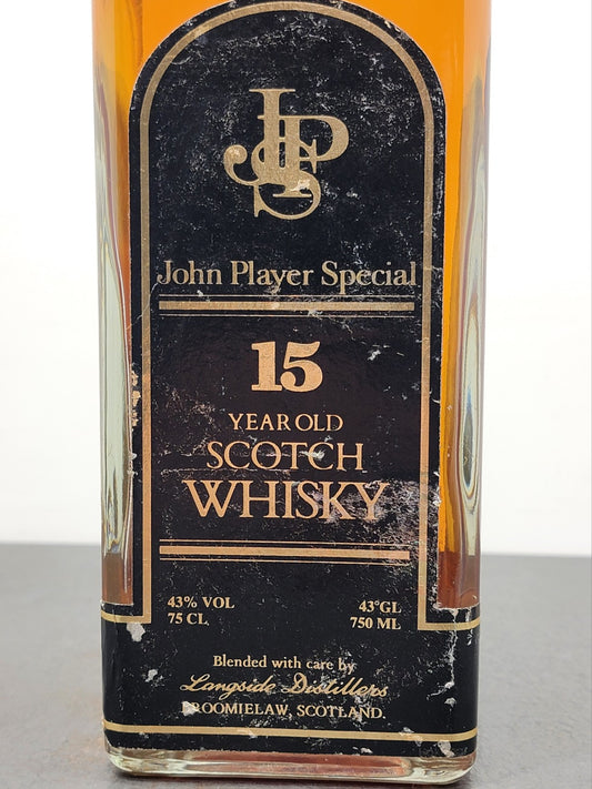 Whisky John Player Special 15 Years Old 1970s bott.75 cl 43%