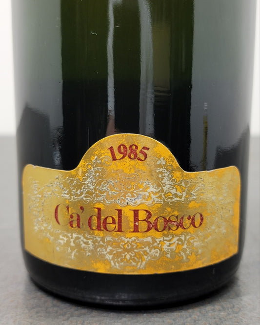 Franciacorta Ca'del Bosco 1985 Annamaria Ciementi Zanella Brut bott. 75 cl 12.5%