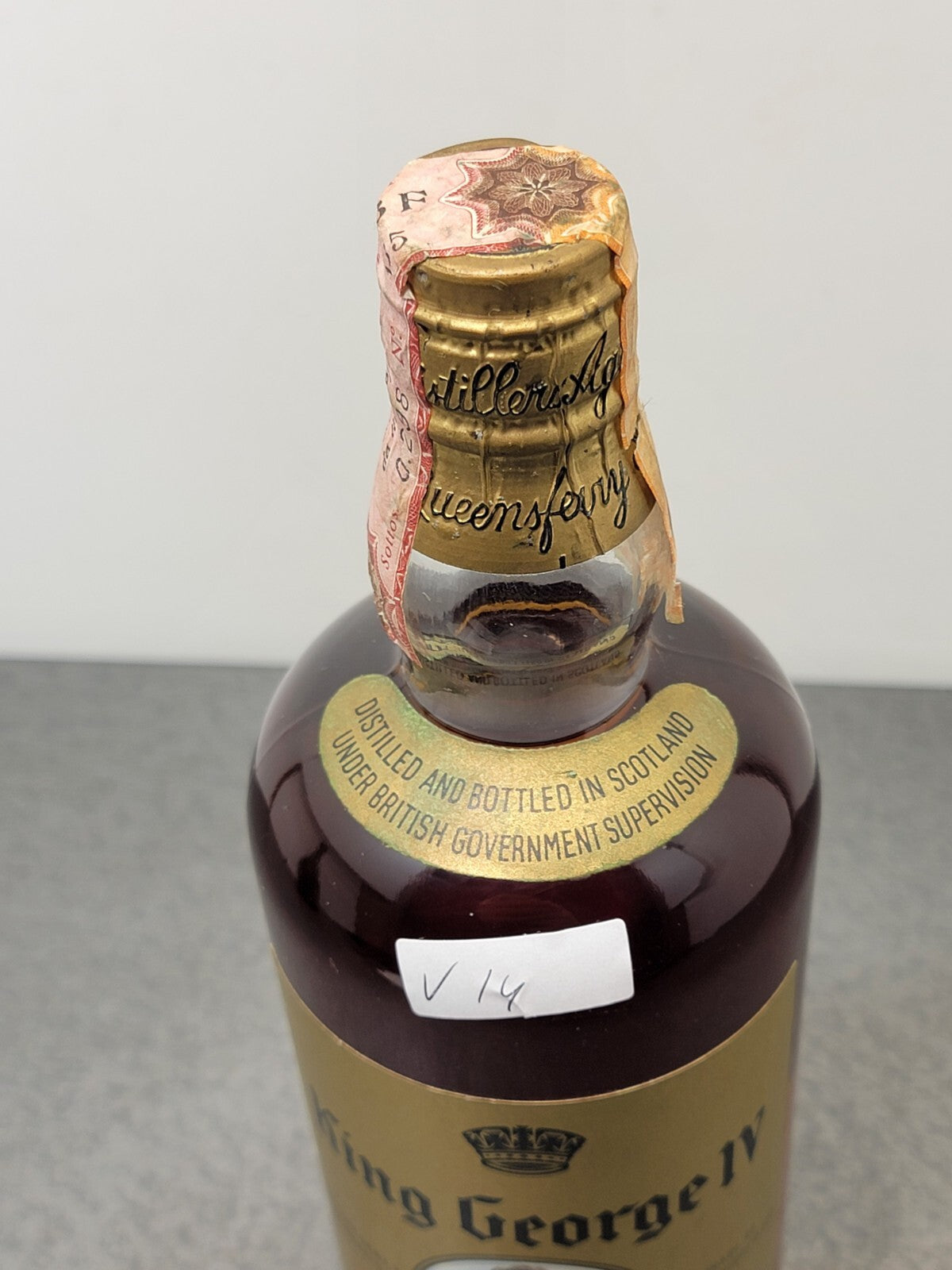 Whisky King George IV 1950s bott. 75 cl 43%