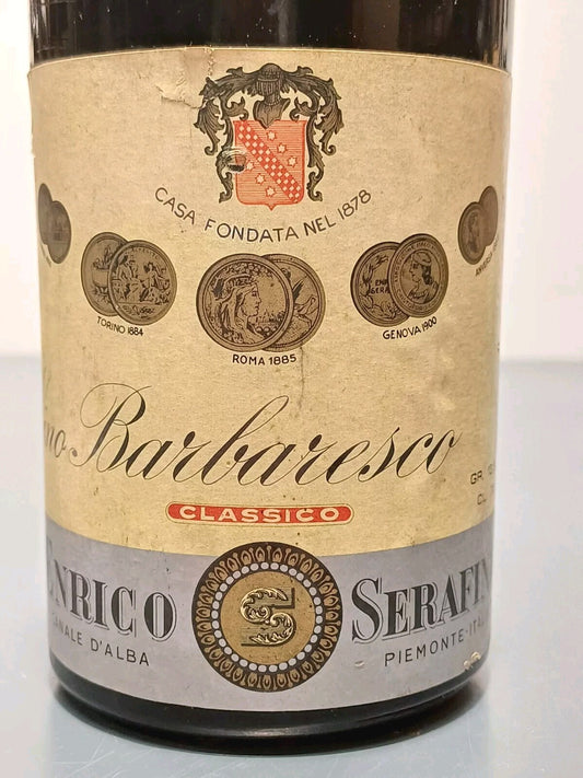 Barbaresco Enrico Serafino 1958 bott..70 cl 13,5%