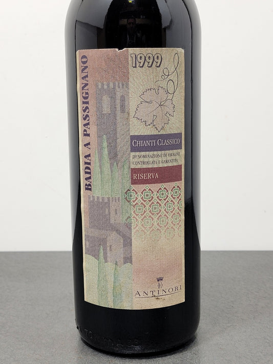 Badia a Passignano Riserva 1999 Marchesi Antinori Chianti Classico 75 cl 13.5%