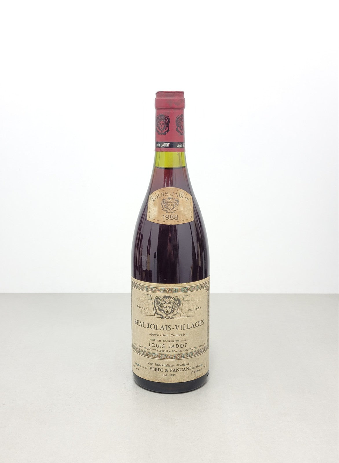 Beaujolais Villages Louis Jadot 1988 bott. 75 cl 12.9%