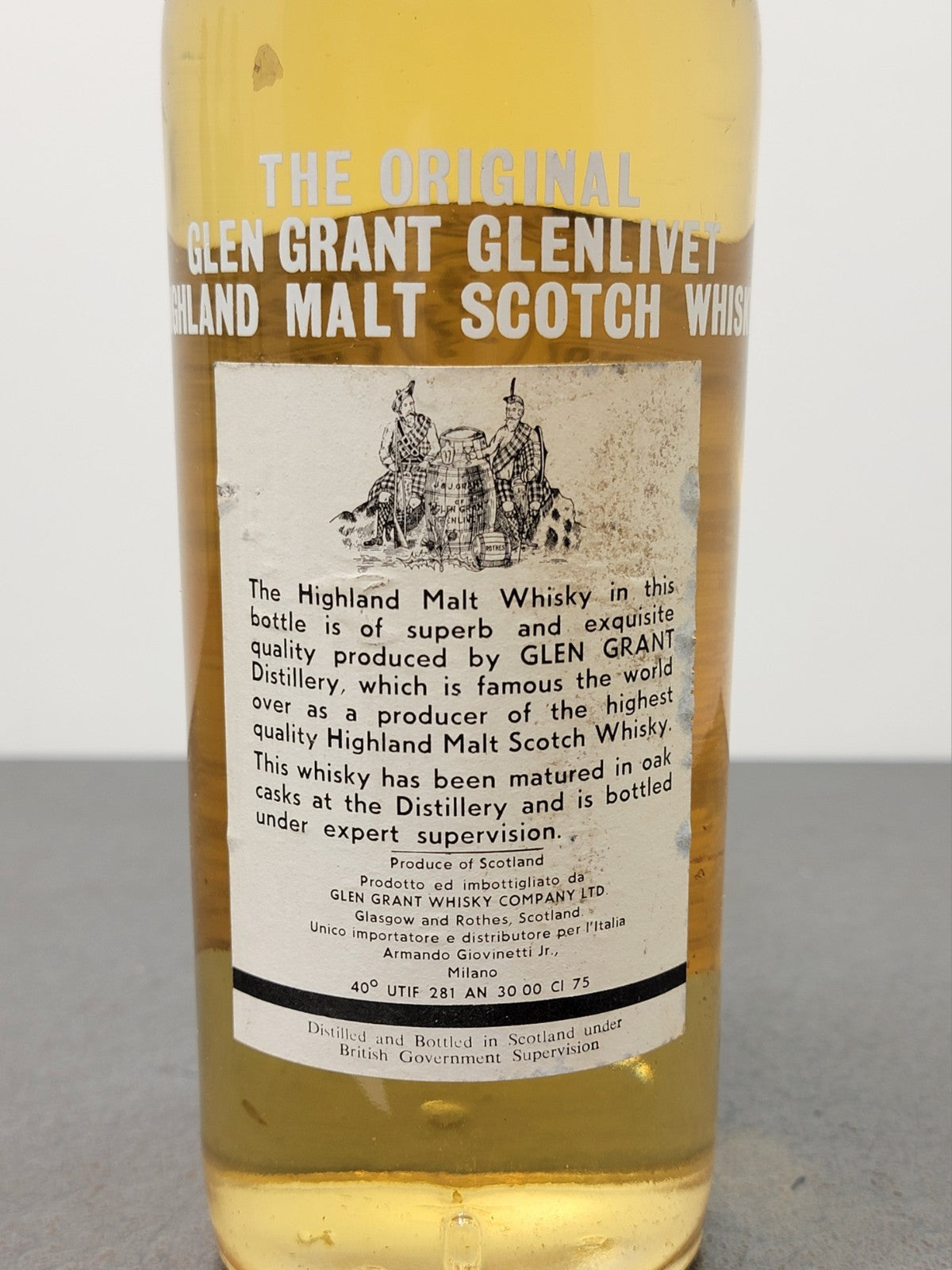 Glen Grant Glenlivet 5 years 1966 Highland Malt Scotch Whisky bott.75 cl 40%