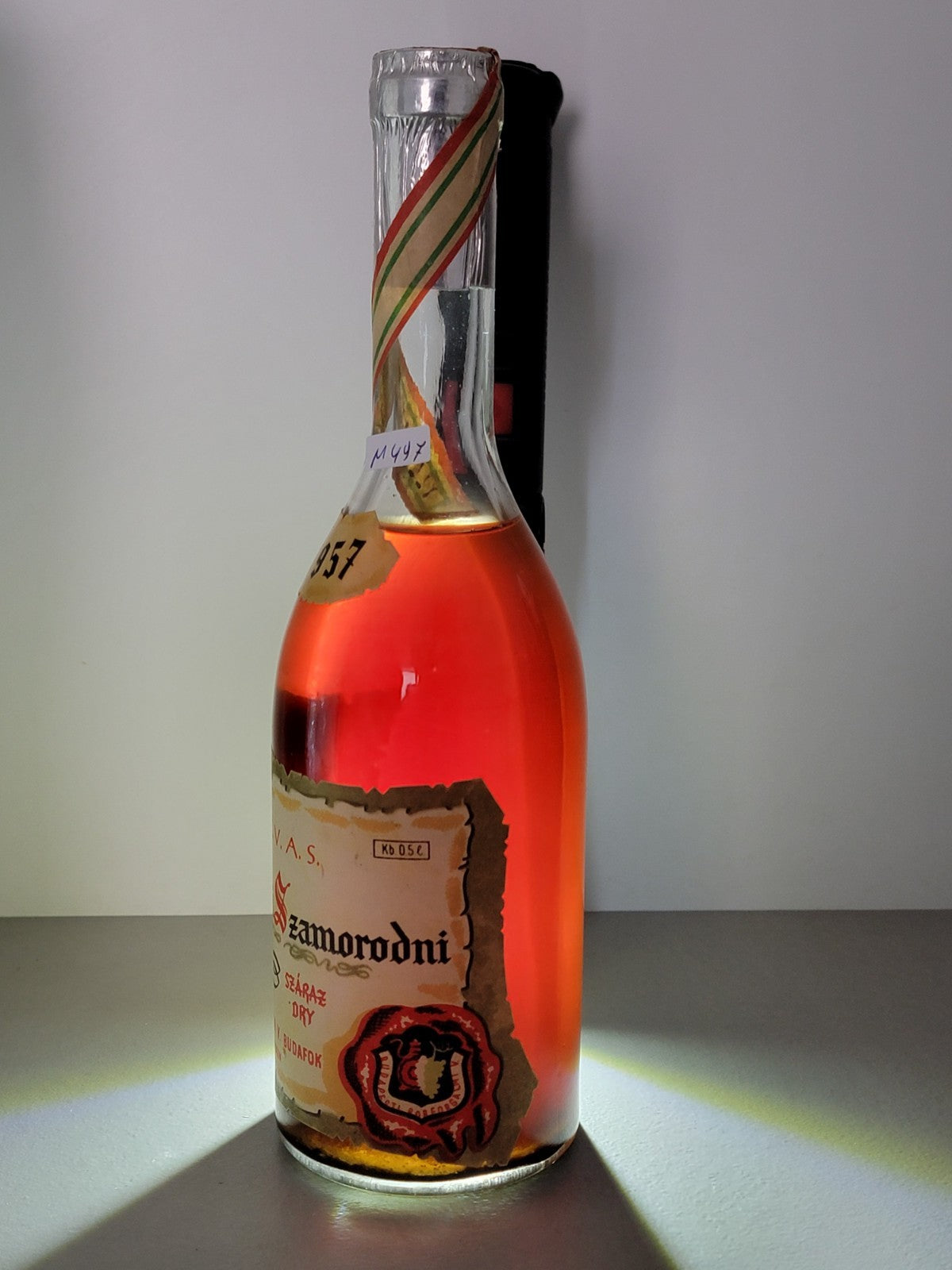 Tokaji Szamorodni 1957 Budapest Borfolgalmi,V. Budafok bott. 50 cl 13 %