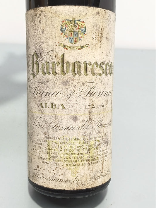 Barbaresco Franco Fiorina 1952 bott...72 cl 13%