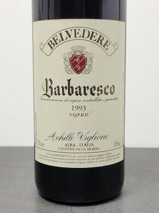 Barbaresco Achille Viglione 1993 Belvedere bott...75 cl 13.5%