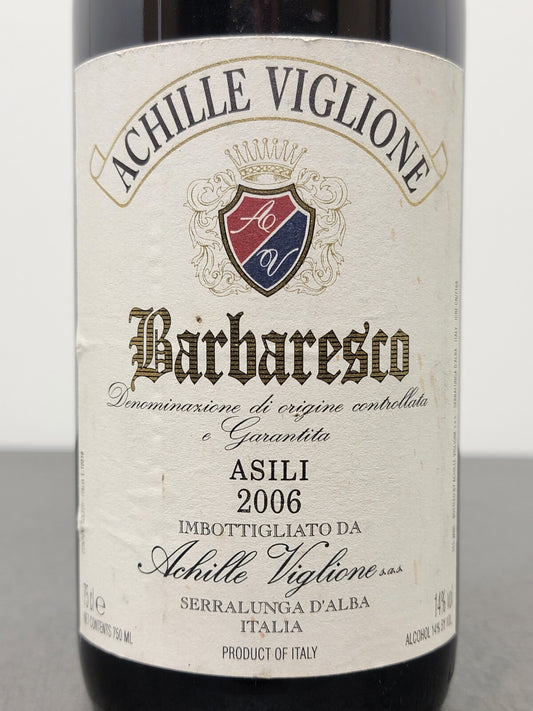 Barbaresco Achille Viglione 2006 Asili bott...75 cl 14%