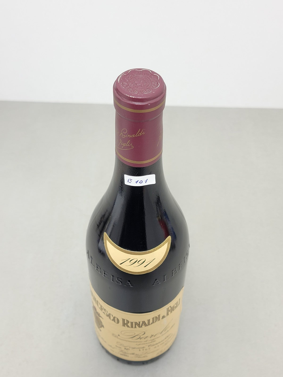 Barolo Francesco Rinaldi 1991 Vigneto Cannubbio bott.75 cl 13.5%